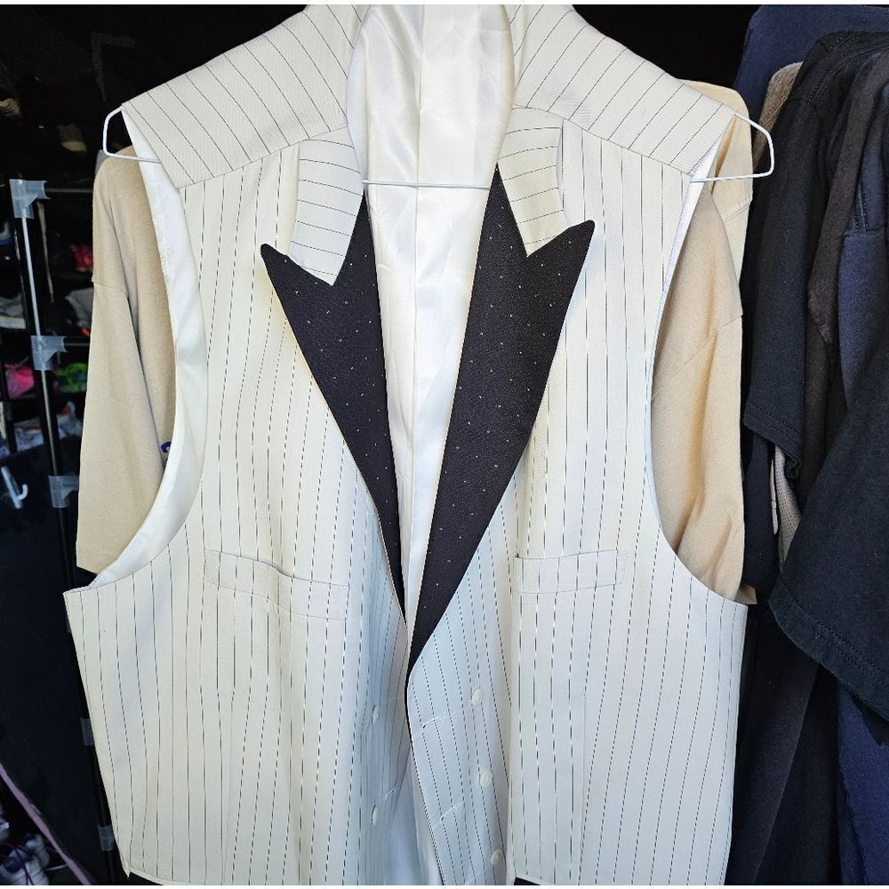 Vest men white size 49   090